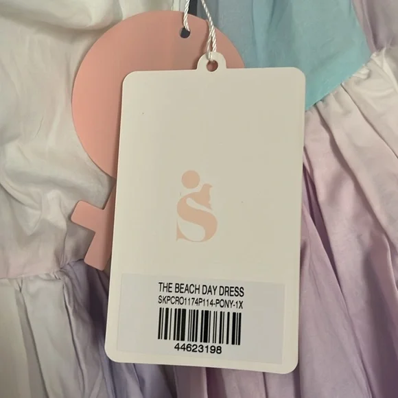 Selkie Pony Beach Day Dress 1X BNWT - Picture 3 of 4